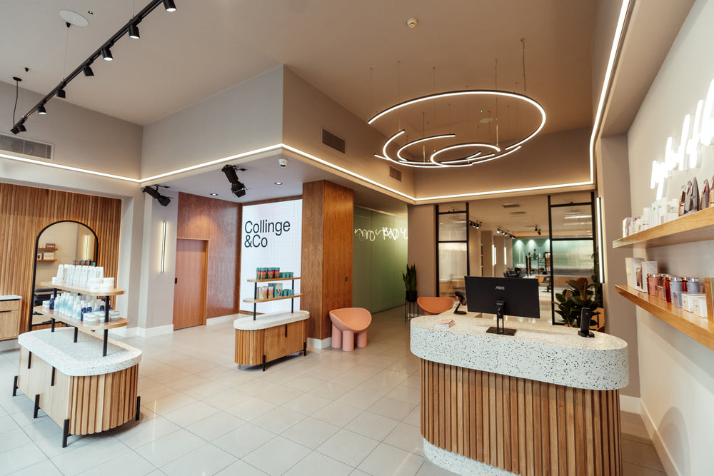 Collinge & Co Castle Street Reception Desk and Retail