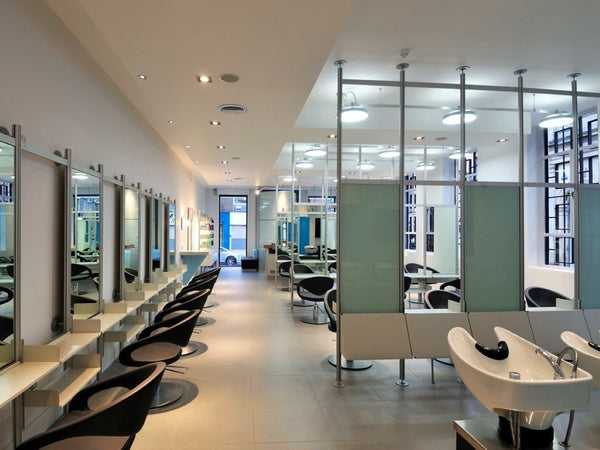 Collinge & Co Graduates salon looking towards street