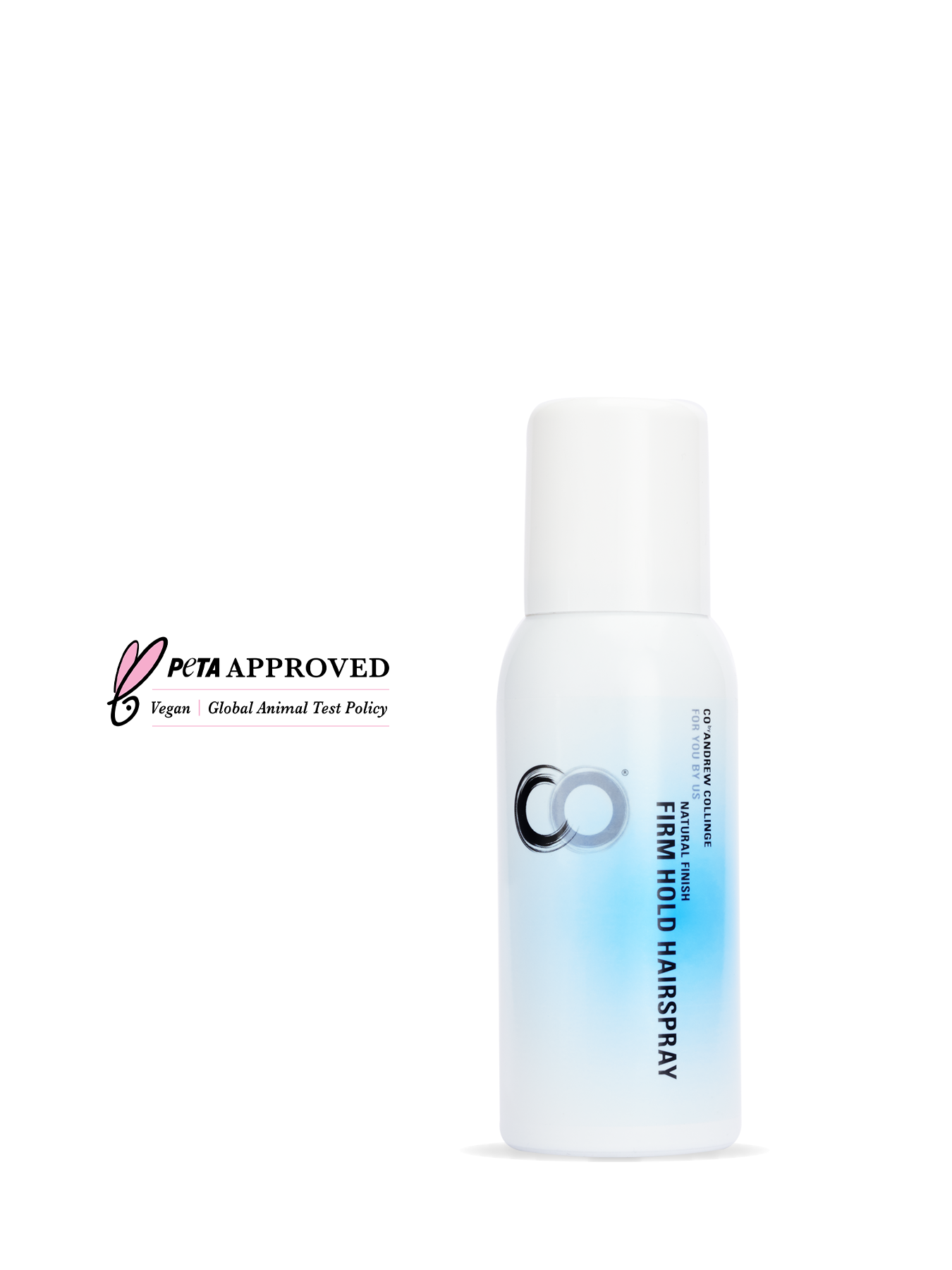 Collinge & Co Hairspray Small PeTA accreditation
