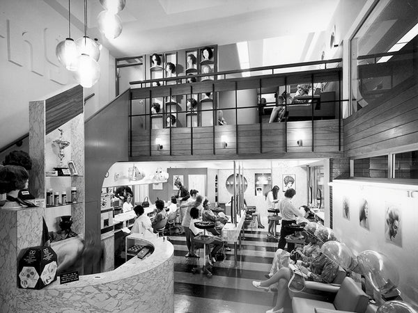 Peter Collinge St Johns salon interior