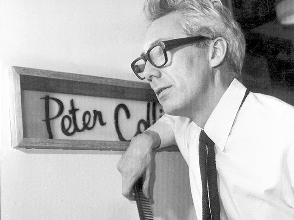 Peter Collinge portrait circa 1960s