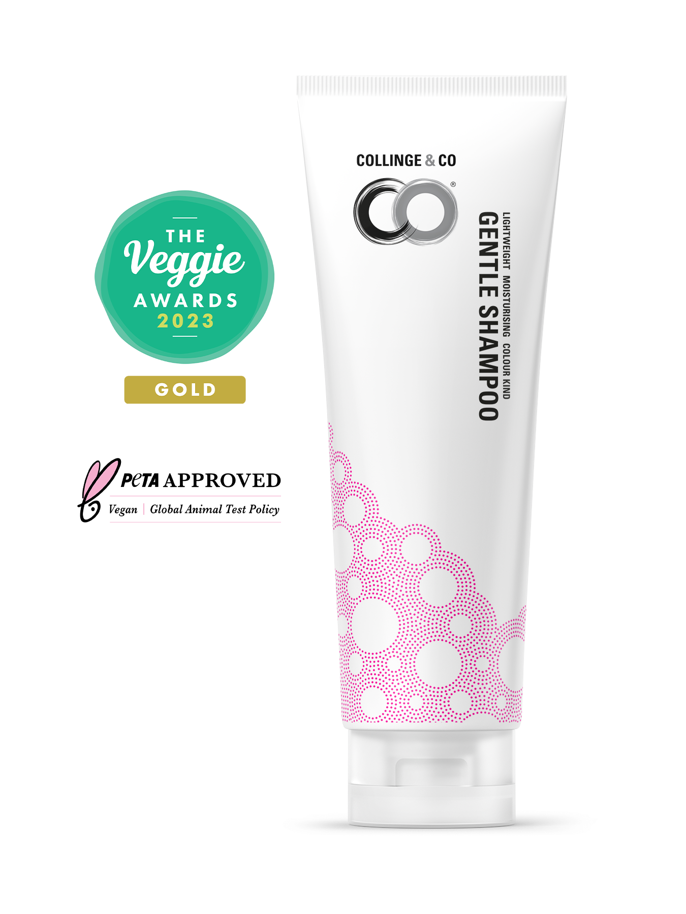 Collinge & Co Gentle Shampoo Veggie Award Winner