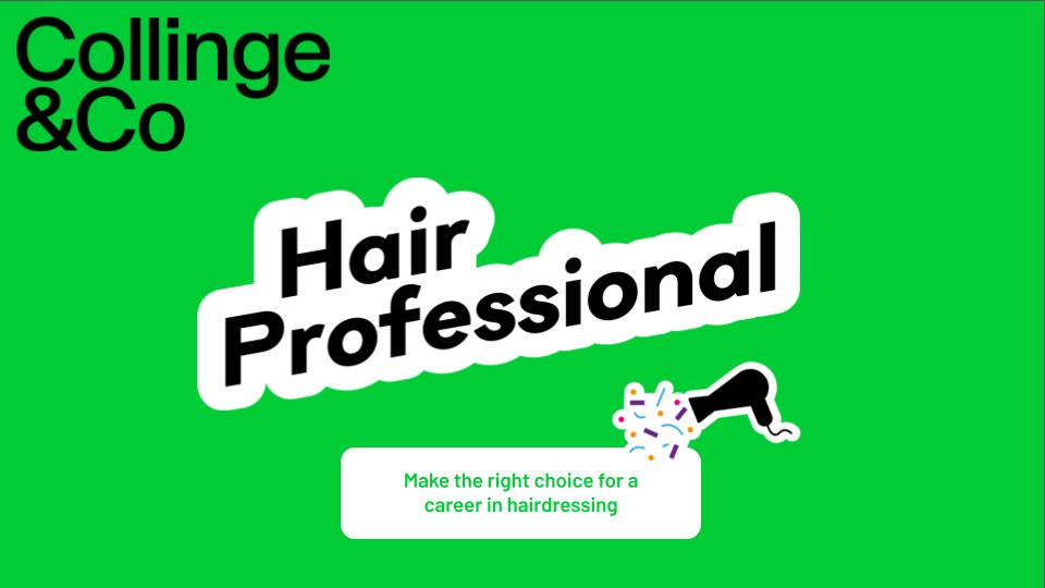 Collinge & Co Training Hair Professional Prospectus Cover