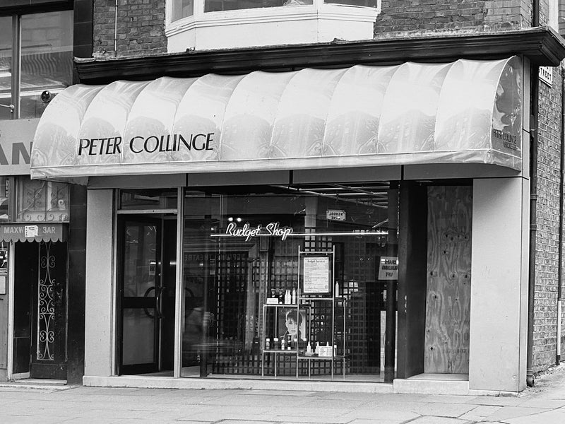 Peter Collinge Budget Shop salon on Hanover Street